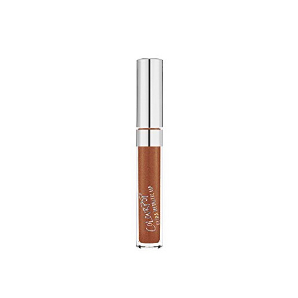 Colourpop ultra metallic liquid lipstick in DM